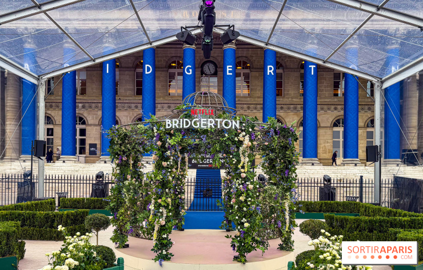 Le Jardin de la Chronique des Bridgerton : décor et animations gratuites ce jeudi à Paris