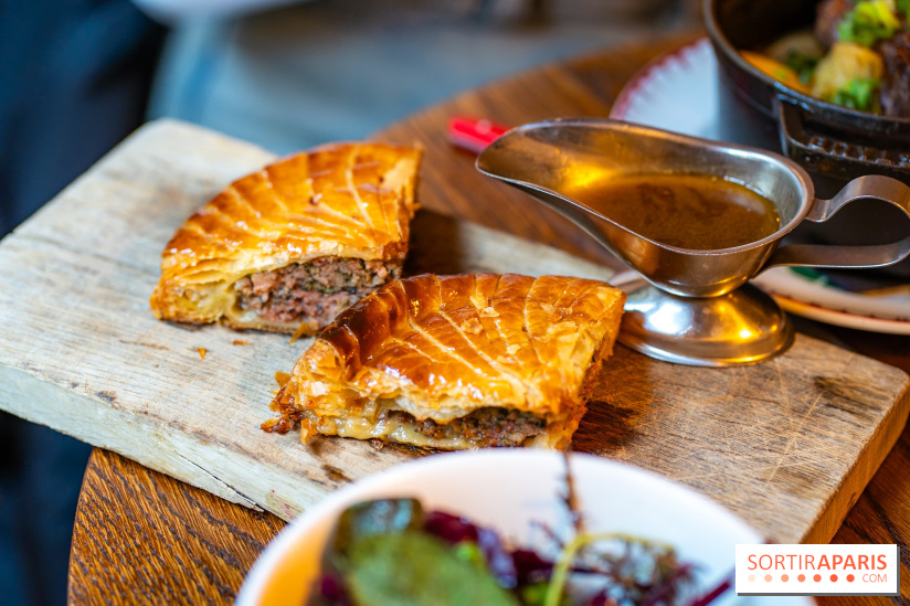 Club Cochon l'Auberge, le bistrot français Paris 9e - galette salée