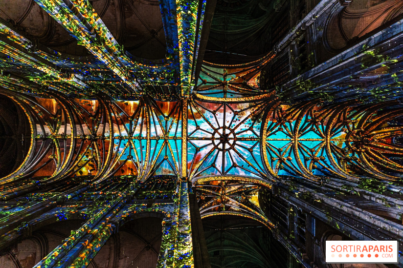L'Odyssée Céleste à l'église Saint-Eustache à Paris, le nouveau spectacle Luminiscence 
