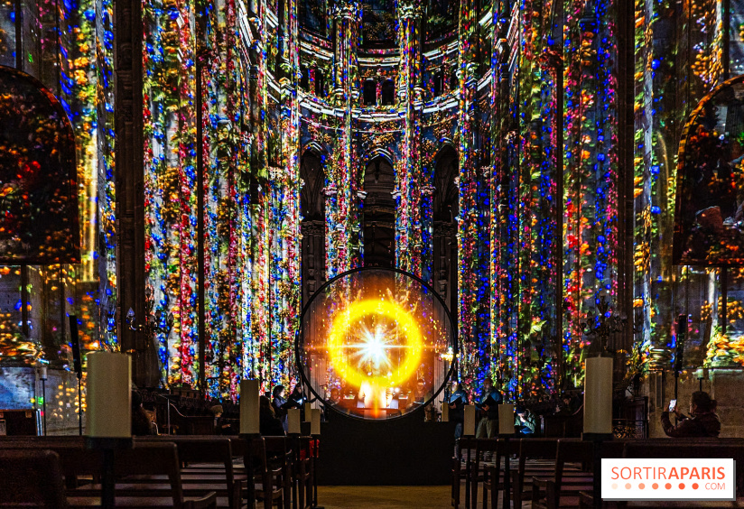 L'Odyssée Céleste à l'église Saint-Eustache à Paris, le nouveau spectacle Luminiscence 