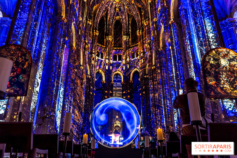 L'Odyssée Céleste à l'église Saint-Eustache à Paris, le nouveau spectacle Luminiscence 