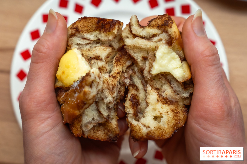 Bonne Montmartre, le coffee shop Norvégien Paris 18e - roulé canelle