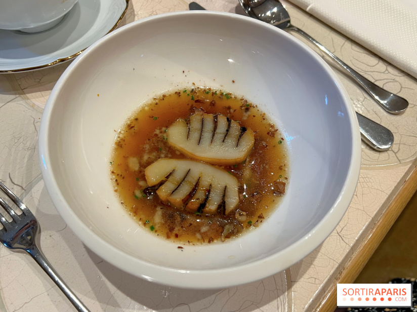 Restaurant Anne - Topinambours confits, truffe noire