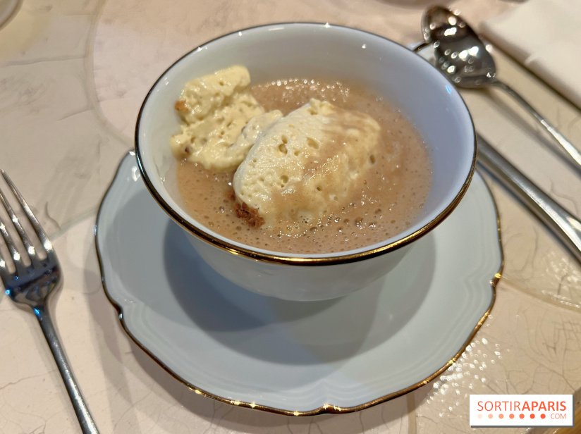 Restaurant Anne - Cappuccino de châtaigne, foie gras