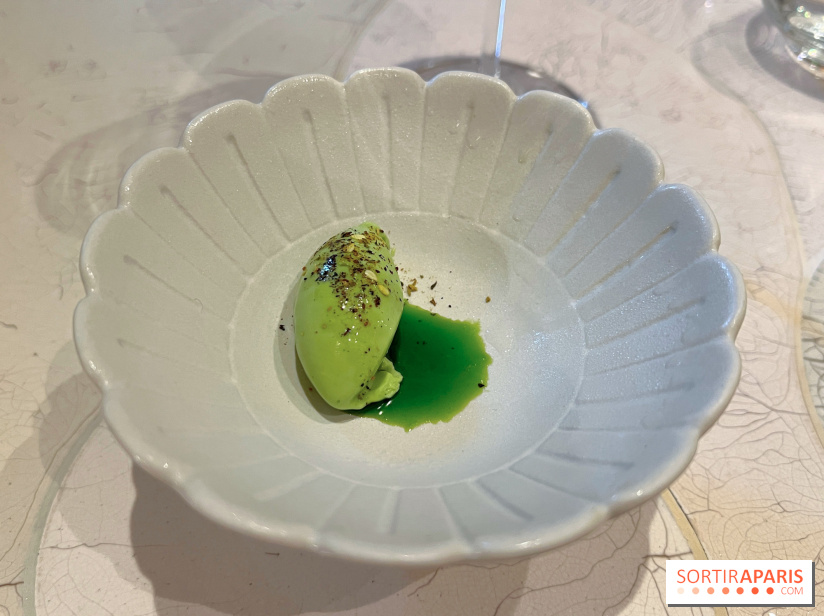 Restaurant Anne - Pré-dessert menthe oseille