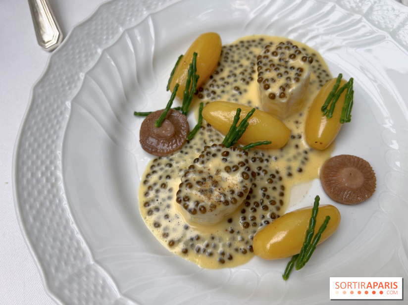 La Véranda, La Réserve Hôtel & Spa - Sole, caviar, sauce Noilly-Prat