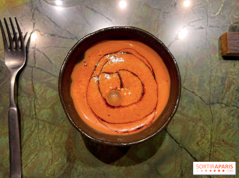 Mantra - Mousse au chocolat, sésame noir, gingembre confit