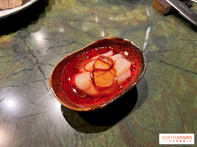 Mantra - Noix de St-Jacques crue, rose, bergamote