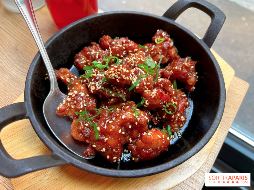 Horiz - Poulet caramélisé, flambé au saké