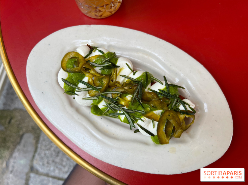 Chez Carrie - Frites de polenta, labneh, harissa verte, jalapenos