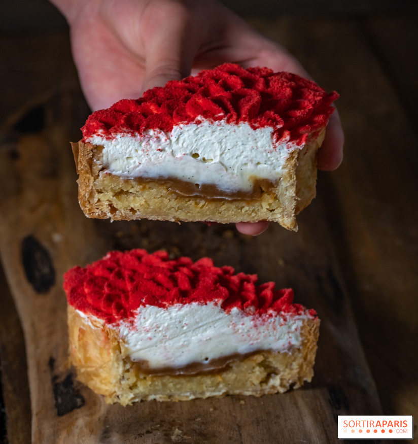 Saint-Valentin 2026 : les cœurs pâtissiers de Maison Aleph - photos - vanille caramel