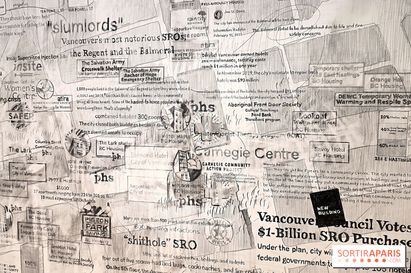 Exposition Contraste et indifférence au Centre culturel canadien - nos photos