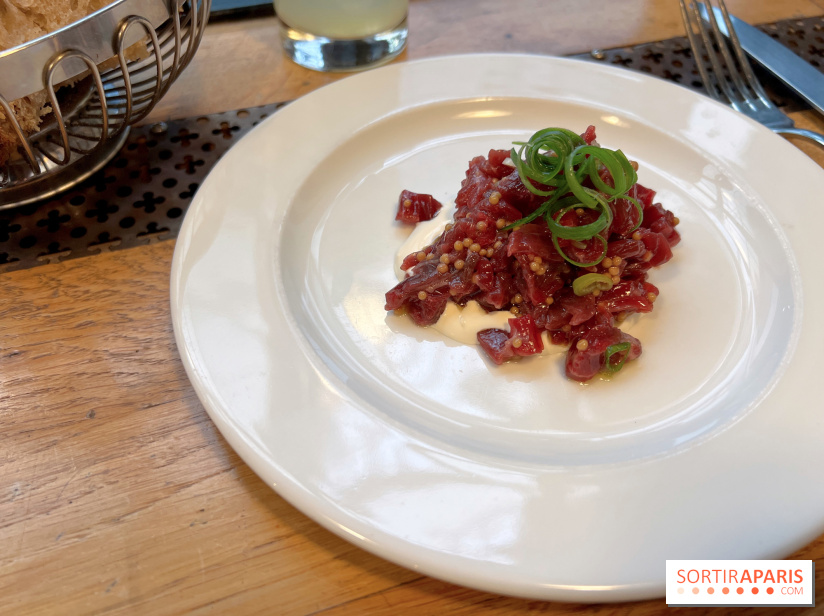 Café de l'Usine - Tartare de boeuf 