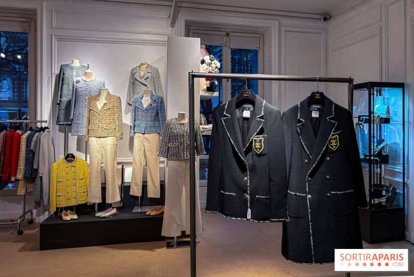 Une exposition mode gratuite de centaines de pièces Chanel dans une sublime maison de ventes à Paris