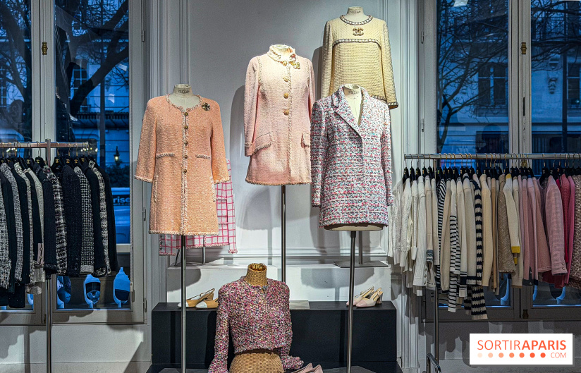 Une exposition mode gratuite de centaines de pièces Chanel dans une sublime maison de ventes à Paris