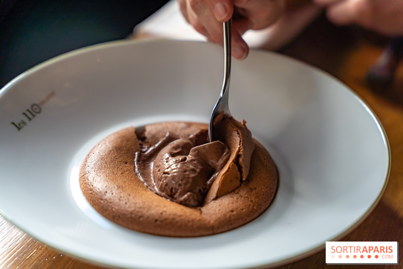 Les 110 de Taillevent, le restaurant traditionnel en accords mets et vins - photo - mousse chocolat 