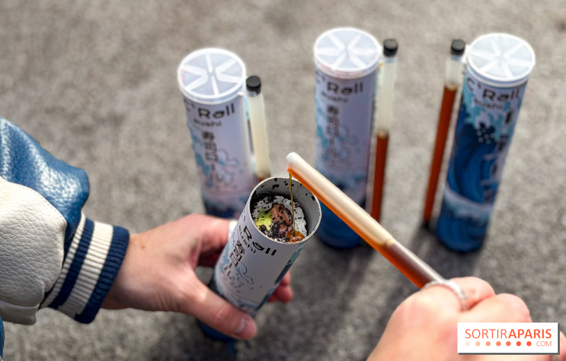 C'Roll Sushi : le restaurant japonais qui fait buzzer la tendance des sushis en tube à Paris - IMG 3721