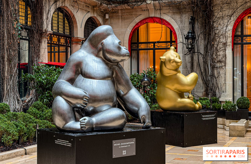 Exposition gratuite au Plaza Athénée : le bestiaire de Michel Bassompierre s'invite au palace - IMG 3929