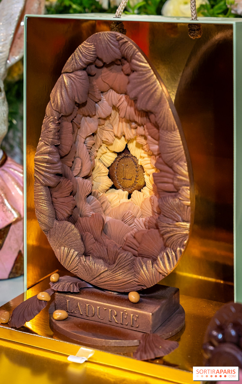 Pâques Laduree 2026 : oeufs en chocolat floral, coffrets et créations exclusives - photos
