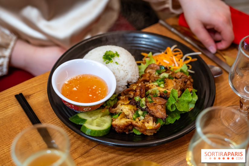 Cơm Niêu Quán, le nouveau restaurant vietnamien Paris 13e - poulet citronnelle
