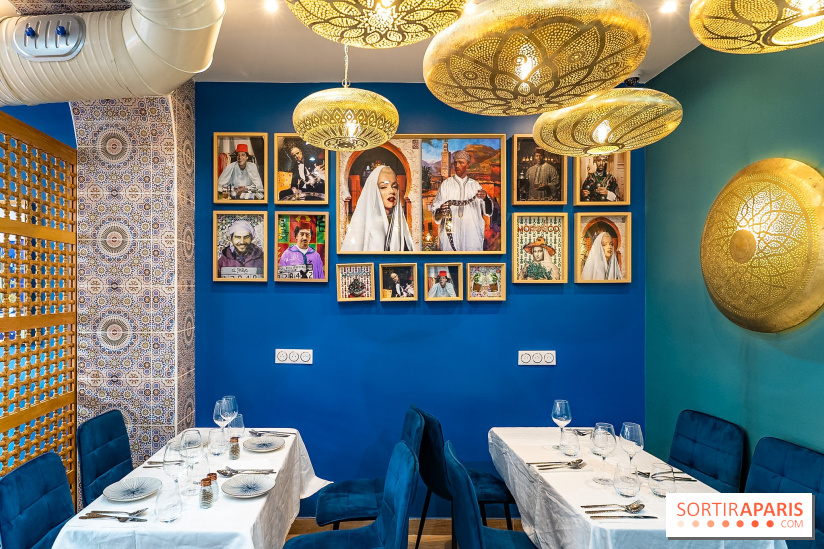 Gamra, le restaurant marocain Paris 17e - salle