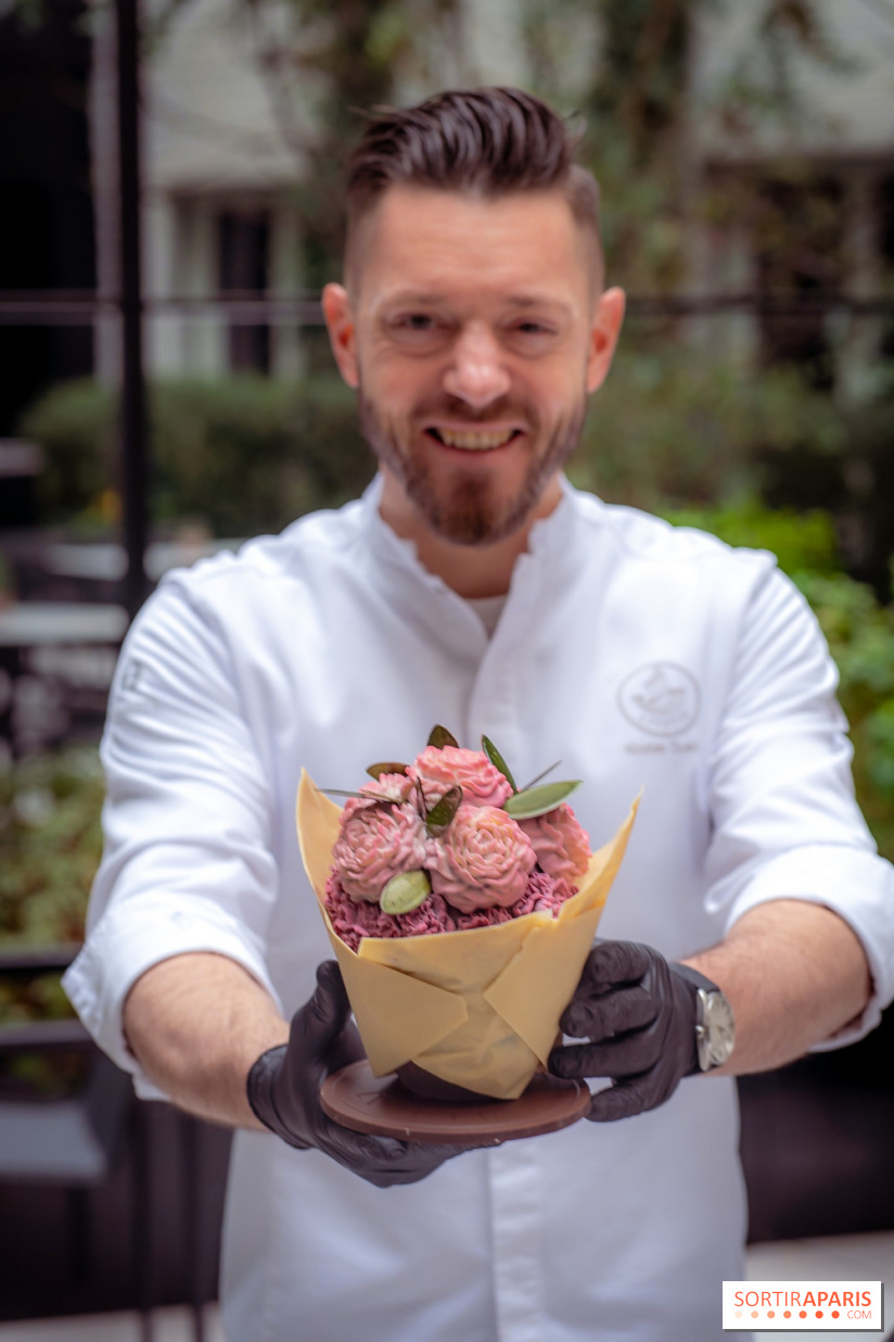 L'Oeuf de Pâques floral du Mandarin Lutetia Paris 2026 par Nicolas Guercio - photos - A7C05395