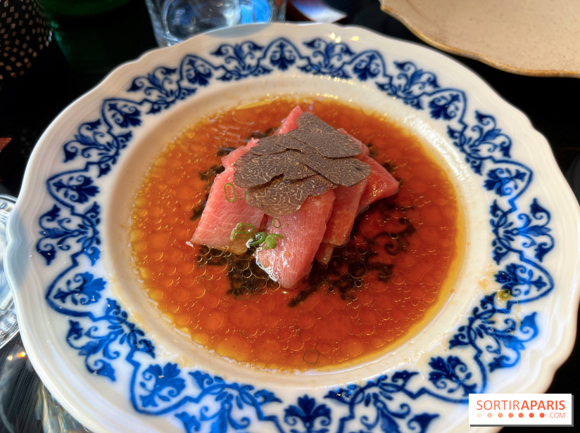 Uni Paris - Sashimi thon otoro truffe