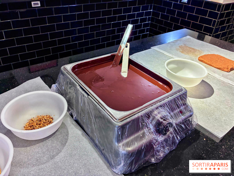 Atelier rocher praliné Edwart Chocolatier