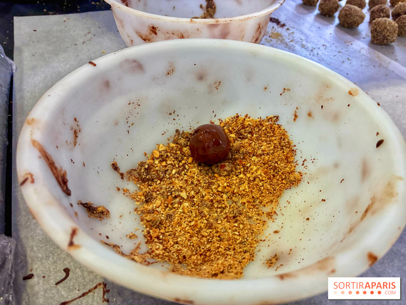 Atelier rocher praliné Edwart Chocolatier - IMG 3935