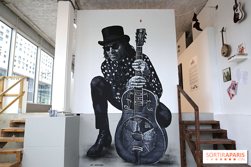 Interstices : nos photos de l'exposition gratuite et inédite de Jef Aérosol dans le 13e à Paris