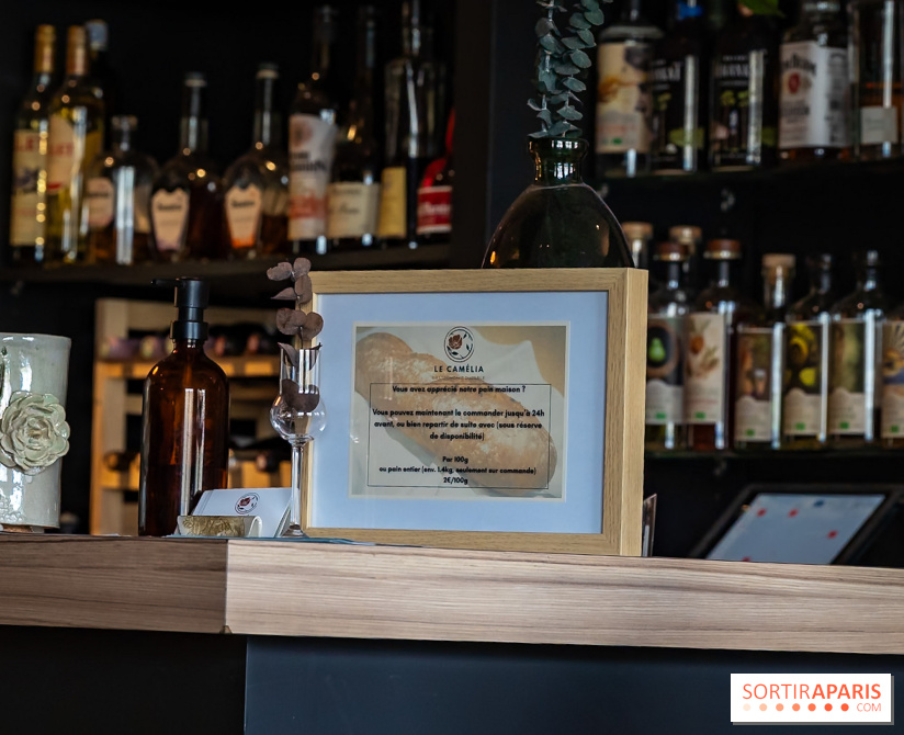 Le Camélia restaurant à Bougival- photos.