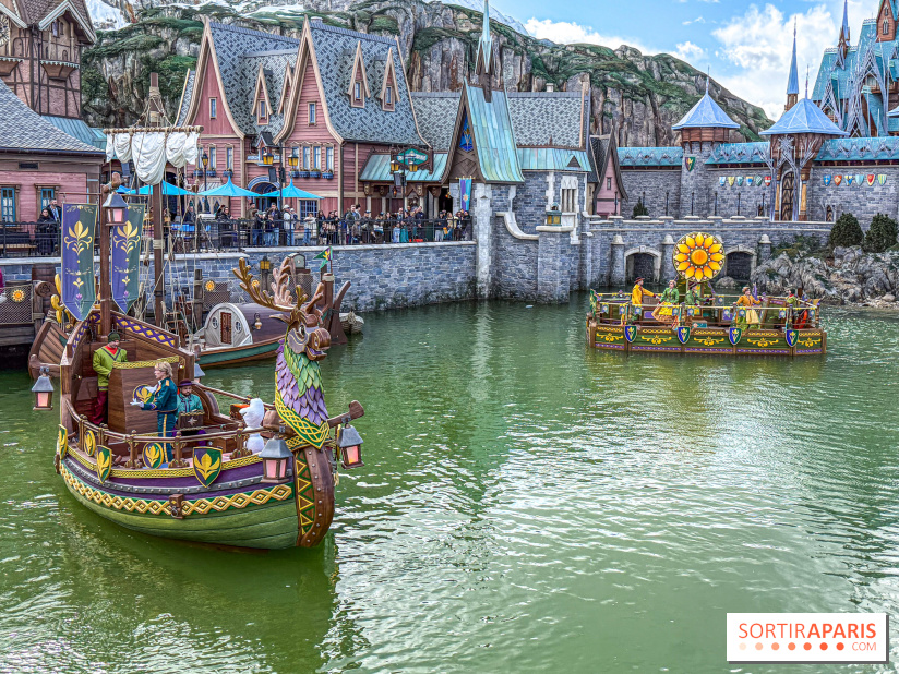 Célébration à Arendelle, le spectacle La Reine des Neiges à Disneyland Paris