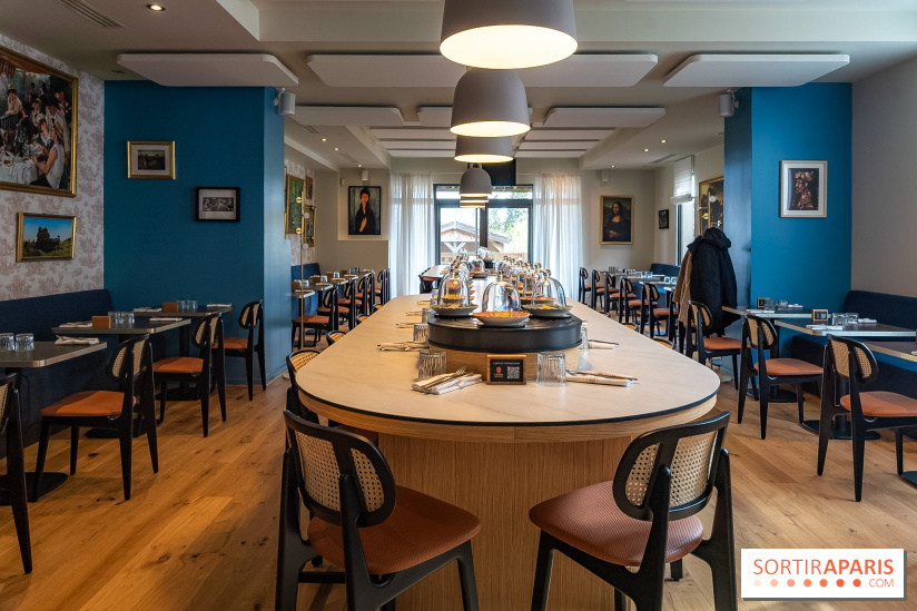 L'Auberge Nouvelle restaurant à Tremblay-sur-Mauldre dans les Yvelines - photos - salle