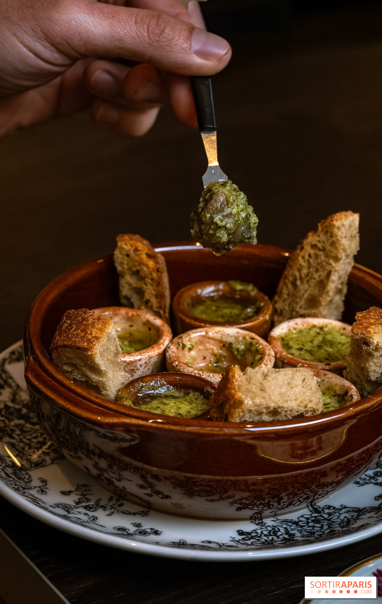L'Auberge Nouvelle restaurant à Tremblay-sur-Mauldre dans les Yvelines - photos - escargots