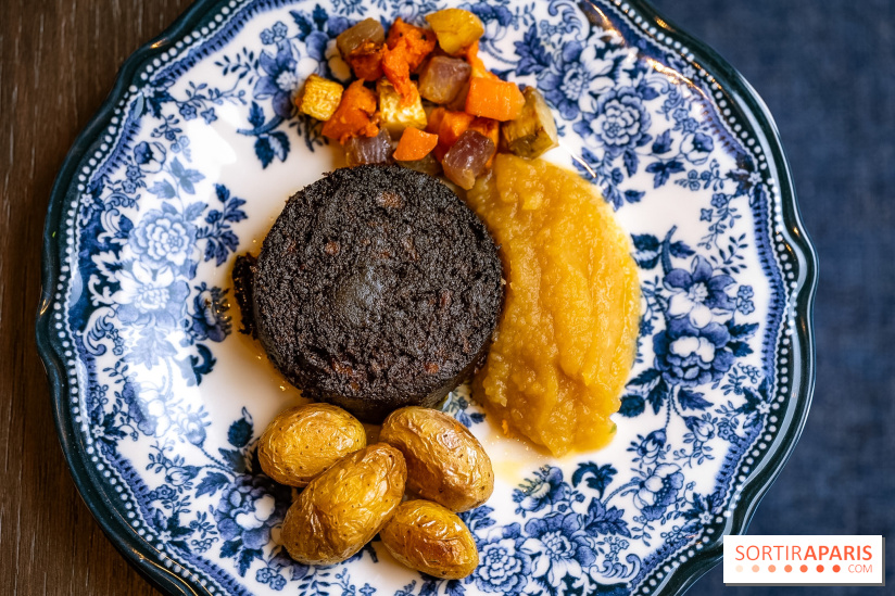 L'Auberge Nouvelle restaurant à Tremblay-sur-Mauldre dans les Yvelines - photos - boudin