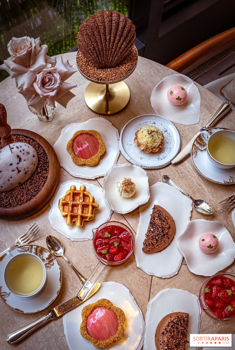 Le tea time de Pâques exceptionnel du George V Paris 2026, une ode au printemps - photos  - A7C08322