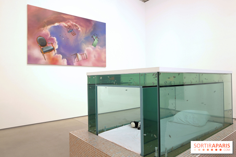 Exposition Glass Slipper d'Ariana Papademetropoulos à la galerie Thaddaeus Ropac Marais, nos photos