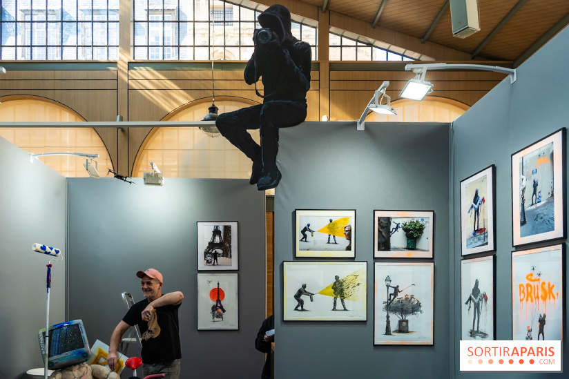 Le parcours street-art de Brusk à Paris à l'occasion d'Urban Art Fair