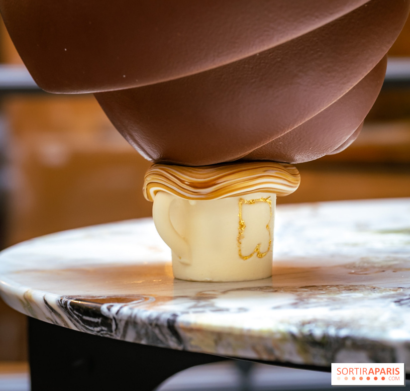 L'oeuf de Pâques du Burgundy 2026 par Léandre Vivier : le café-croissant - photos - A7C08440