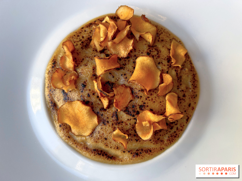 Alliance - Topinambours rôtis, fondants, croquants, croustillants, brulés à la flamme, fumés