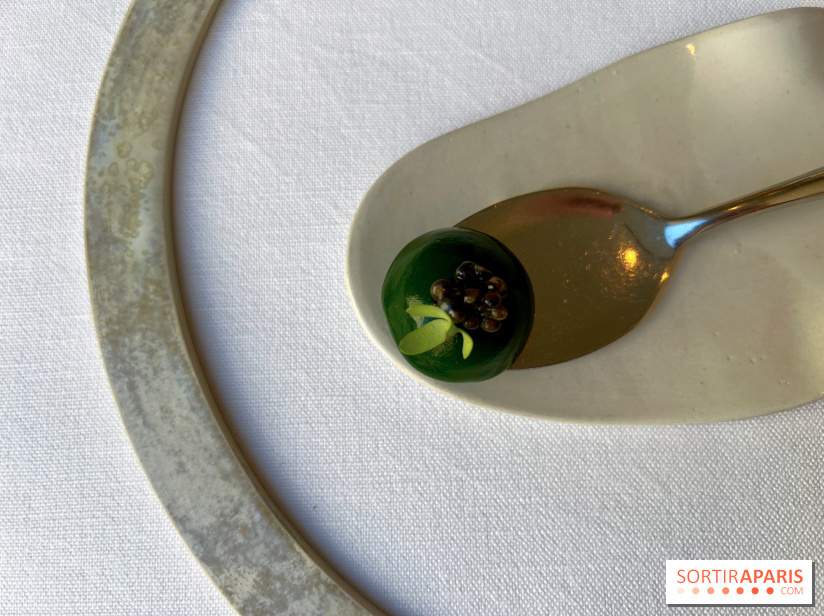 Alliance - Gelée et mousse de cresson, caviar 