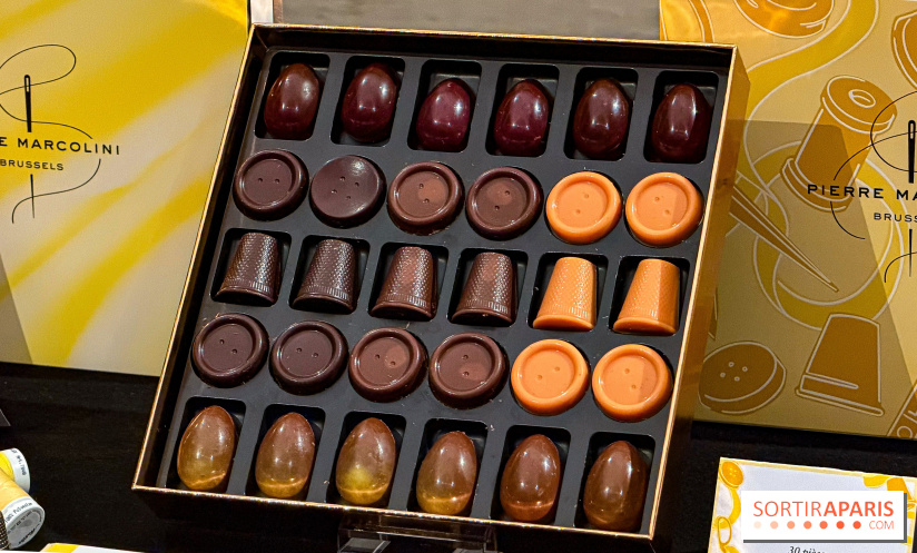 Chocolats de Pâques 2026 ultra-mode par Pierre Marcolini : Oeufs Couture et petites merceries à croquer