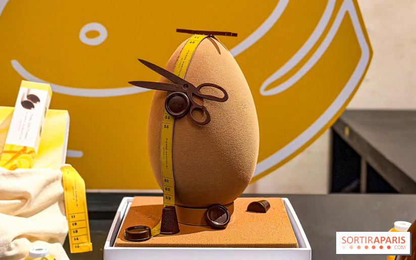 Chocolats de Pâques 2026 ultra-mode par Pierre Marcolini : Oeufs Couture et petites merceries à croquer