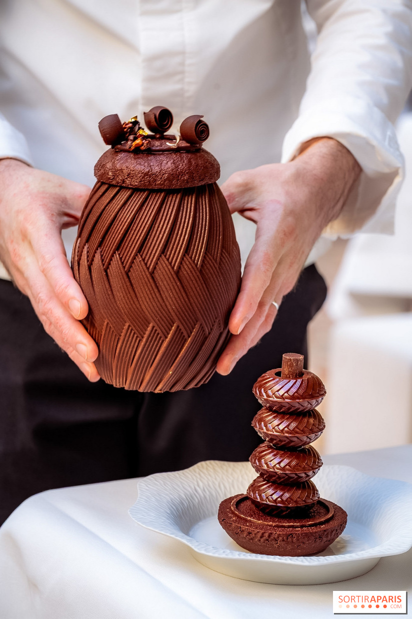 L'oeuf de Pâques Paris-Brest de la Réserve 2026 par Jordan Talbot - photos - A7C09349
