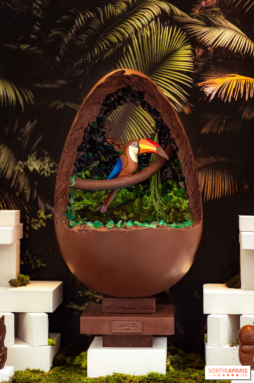 Pâques chez Cluizel Paris 2026, le Toucan et les plantations Mokaya à l'honneur - photos