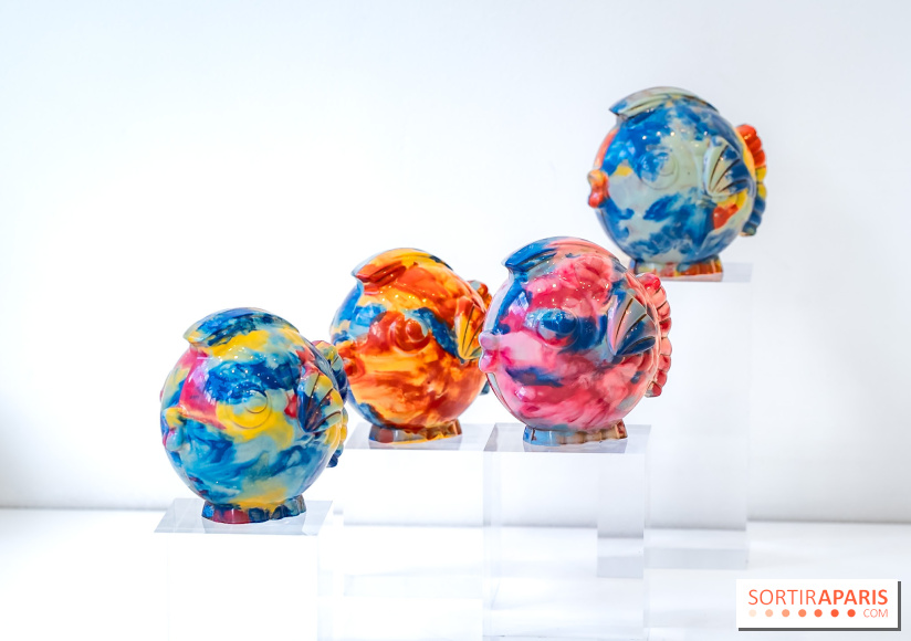 Oeufs et chocolats de Pâques de Jade Génin 2026 spécial renaissance des femmes - photos - poisson