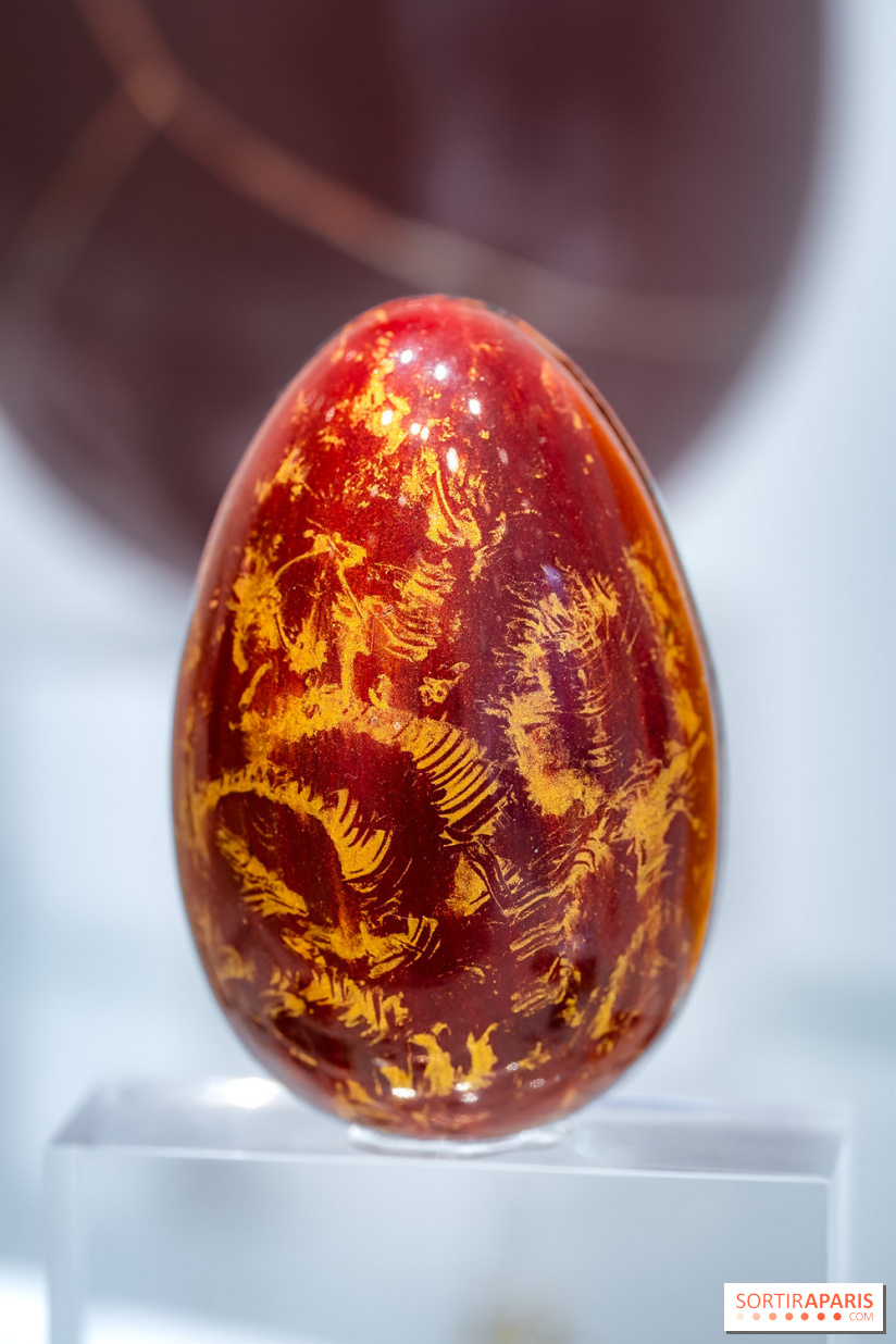 Oeufs et chocolats de Pâques de Jade Génin 2026 spécial renaissance des femmes - photos - dentelle