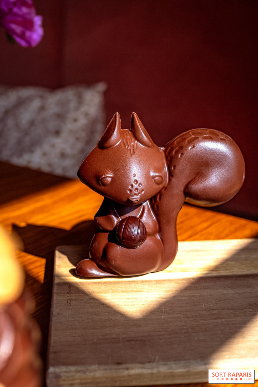 Les chocolats de Pâques 2026 de la chocolaterie-pâtisserie Jardin Sucré - photos - A7C09497