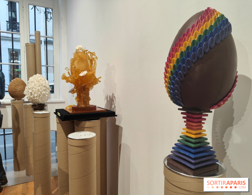 Eggxtraordinaire : chocolatiers et artistes subliment l'œuf dans une exposition à la galerie Joseph