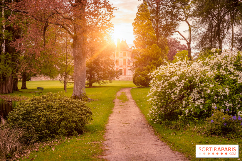 Château de Courson et son domaine : Parc Botanique et Jardin Remarquable en Région Parisienne  - A7C02958 Edit